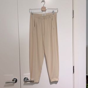Aritzia Babaton dexter pants cream color